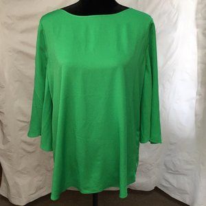 NWT Chico's Tulip Sleeve 3/4 Sleeve Top